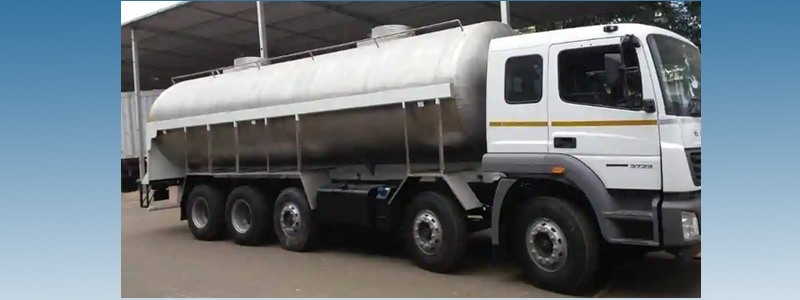 Road Milk Tanker Manufacturers in Chennai/Milk Tanker, Tamil Nadu, Kochi | Shripad Equipments
